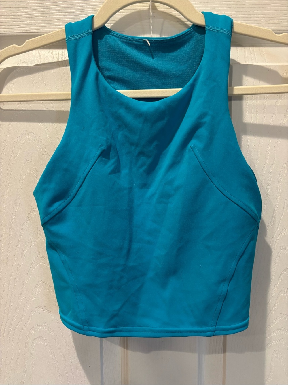 lululemon athletica Teal Crop Athletic Tank